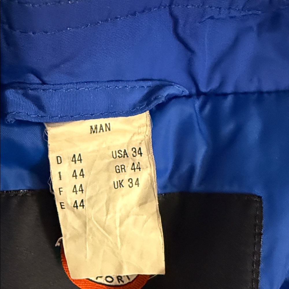 Men's Blue Ski Jacket - Picture 12 of 12